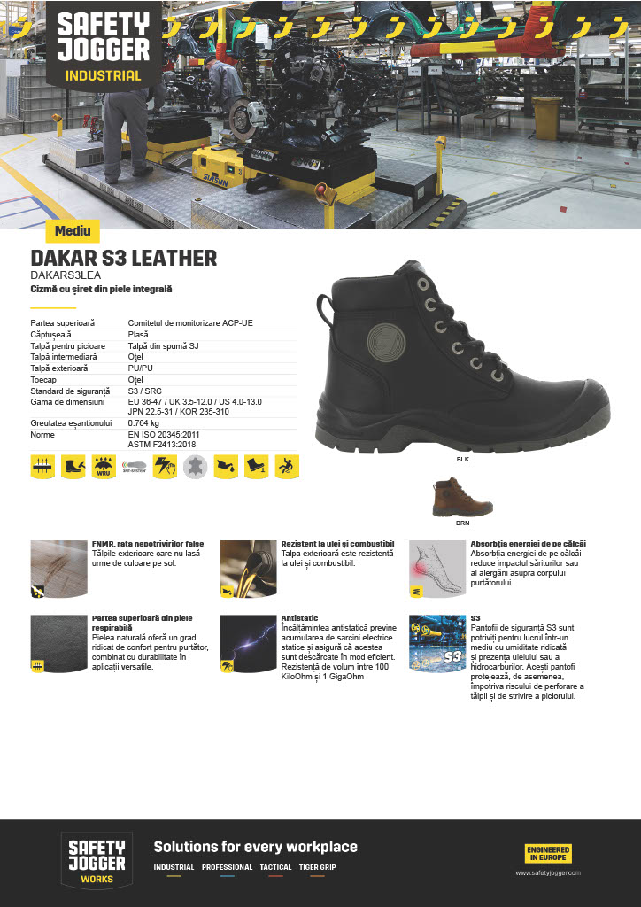 BOCANCI DAKAR S3 LEATHER - imagine 3
